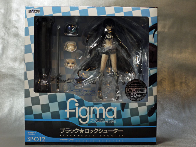 Figma Action Figure Series Sp-012 Black Rock Shooter OPEN
