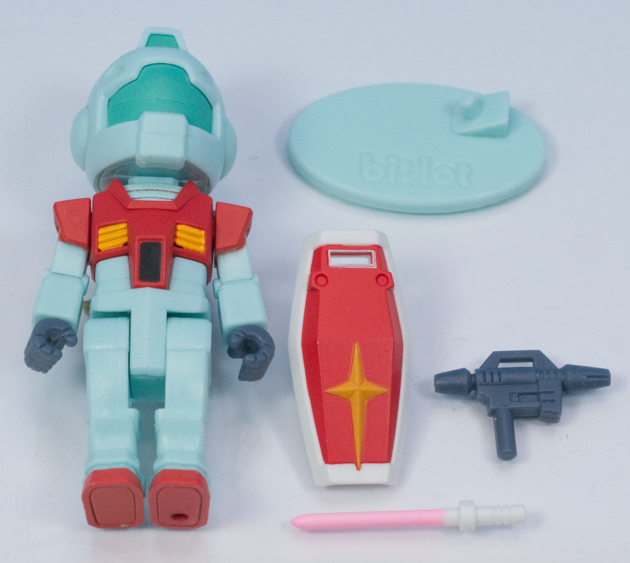 レビュー バンダイ食玩 bitlotガンダム2 ジム＆セイラ : ふぃぎゅる！