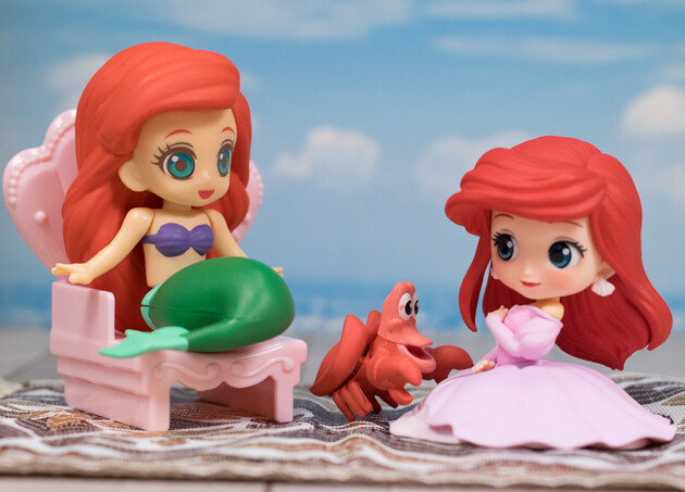 レビュー Disney Character Q posket petit アリエル・ジャスミン