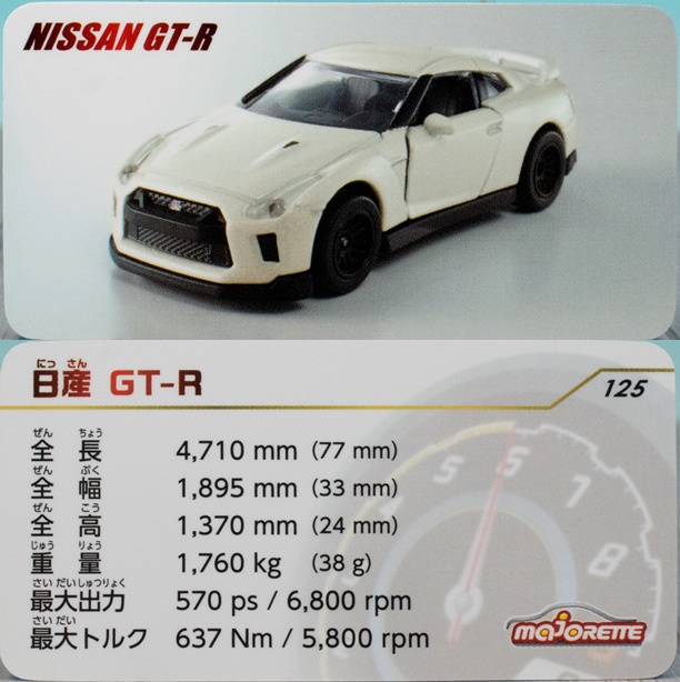 レビュー マジョレット 日産GT-R / トミカプレミアム レビュー マジョレット 日産GT-R / トミカプレミアム
