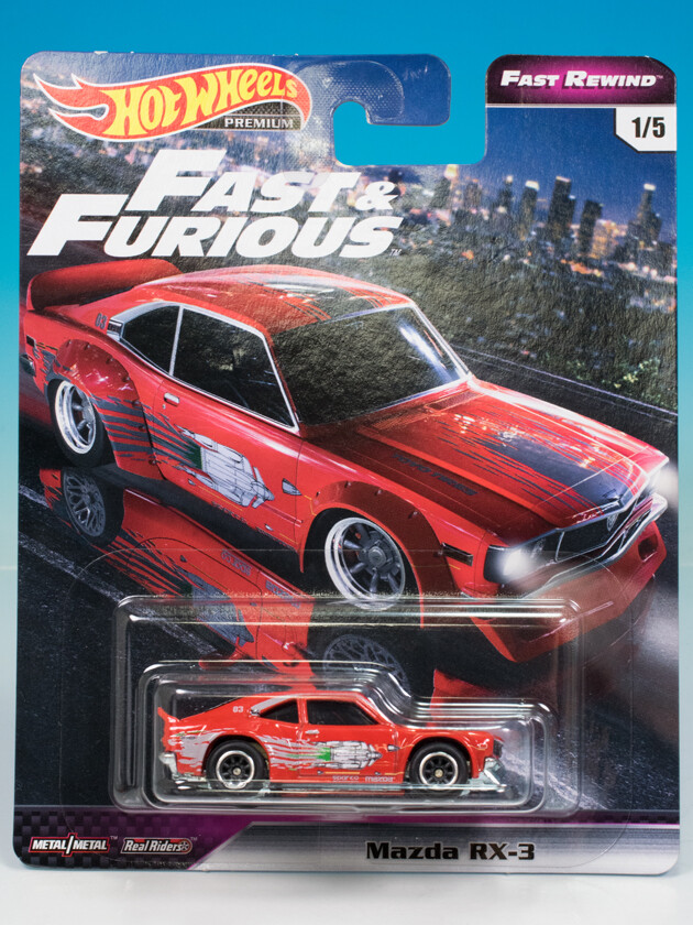 2019年製 ホットウィール ワイルドスピード マツダ RX-3 5台