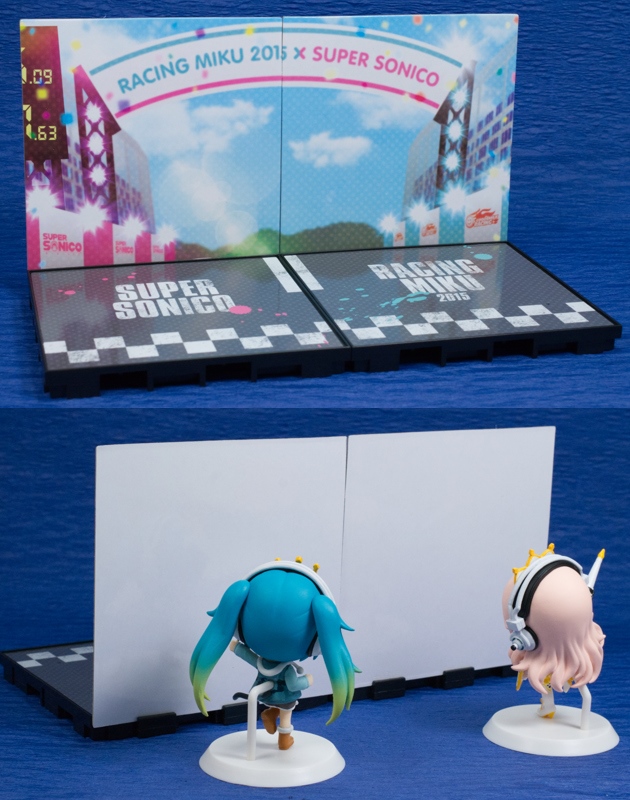 レーシングミク2015 ちびきゅんキャラ ミク・そに子 セット ちびきゅんキャラ『初音ミクレーシングver.2015×すーぱーそに子