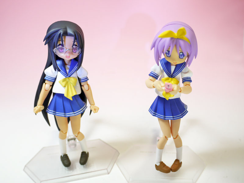 らき☆すた　figma 柊つかさ　夏服冬服セット Amazon.co.jp: Figma TVアニメらき☆すた 柊つかさ 冬服Ver