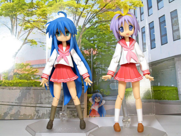 レビュー figma TVアニメらき☆すた 泉こなた/柊つかさ 冬服Ver