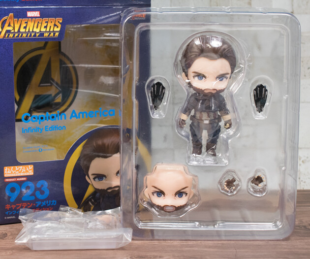 レビュー ねんどろいど キャプテン・アメリカ インフィニティ