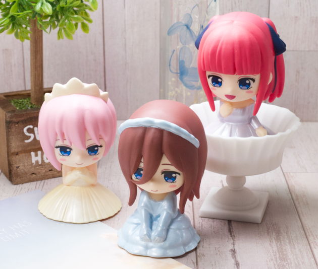 五等分の花嫁　りらこっと　ドレス　制服 五等分の花嫁∬ 中野二乃 ウェディングver.\u0026りらこっと制服ver.5人セット