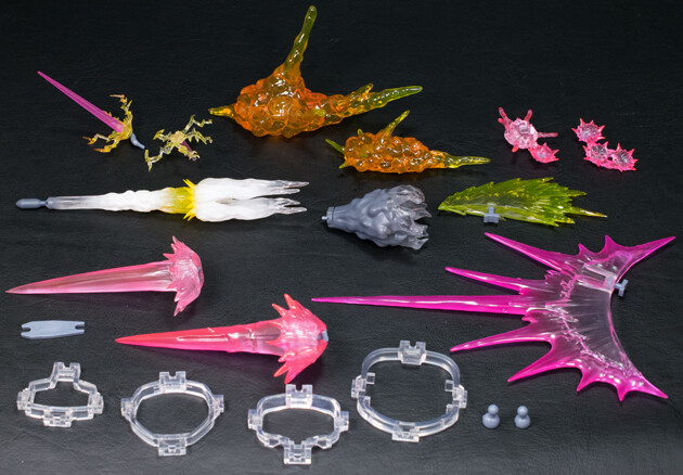 ロボット魂 キャリバーン＆ロボット魂 エフェクトパーツセット とろ＋ひまつぶし | ROBOT魂[SIDE MS]：エフェクトパーツセット