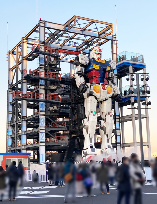 実物大ガンダムが動く！「ガンダムファクトリー横浜」の楽しみ方