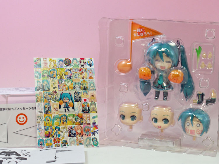 レビュー ねんどろいど初音ミク 応援Ver. : ふぃぎゅる！