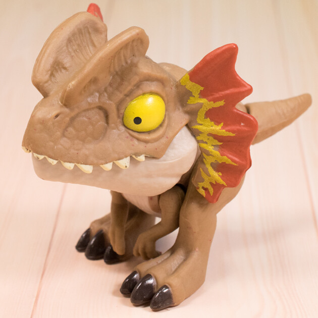 レビュー マテル ジュラシック ワールド かみかみコレクション Snap Squad バリオニクス ディロフォサウルス ふぃぎゅる