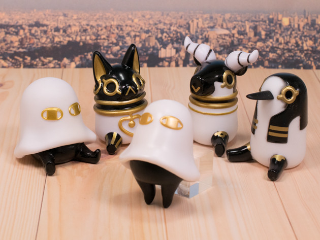 とーとつにエジプト神 ソフビフィギュア その1 その2 その3 コンプ