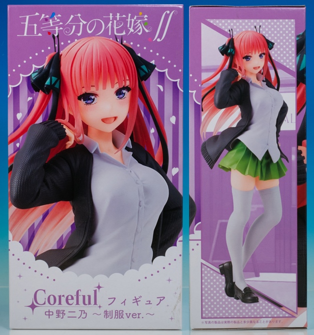 レビュー タイトー 五等分の花嫁∬ Corefulフィギュア 中野二乃 制服 ...