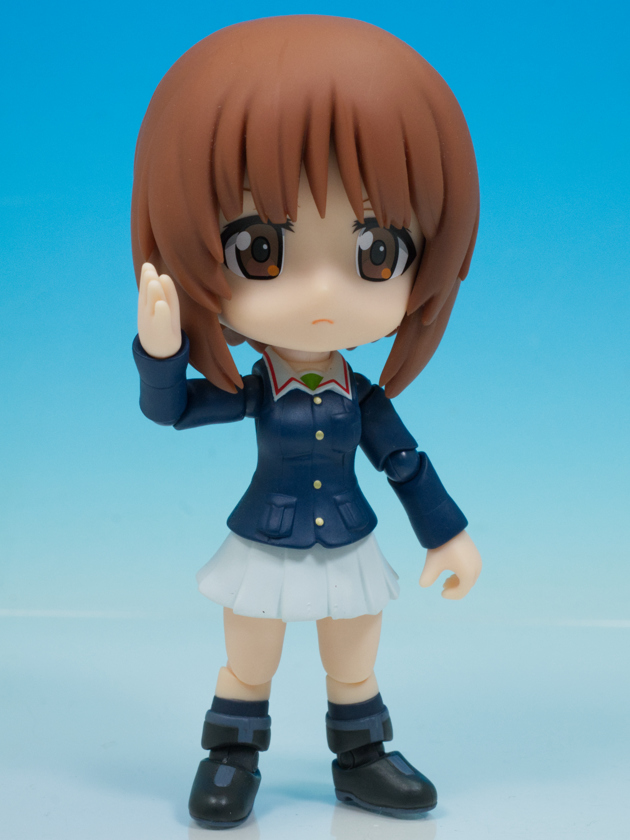 レビュー コトブキヤ キューポッシュ ガールズ＆パンツァー 西住