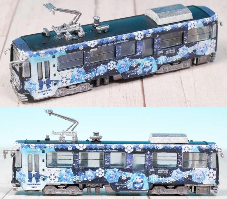 雪ミク電車 2017 Ver. 札幌市交通局3300形電車 (組み立てキット