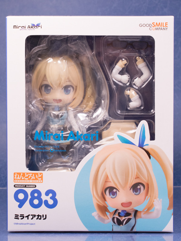 レビュー ねんどろいど バーチャルYouTuber ミライアカリ : ふぃぎゅる！