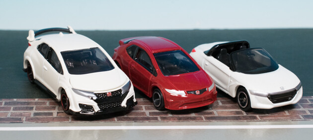 トミカ　シビック　日本製 USED トミカ No.76 ホンダ シビック TYPE R (初回特別仕様