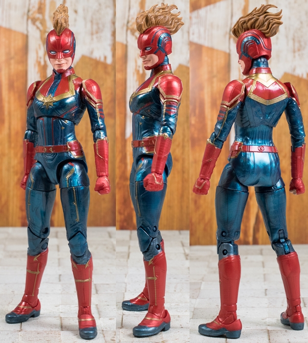 レビュー ハズブロ 6インチ マーベルレジェンド キャプテン・マーベル 