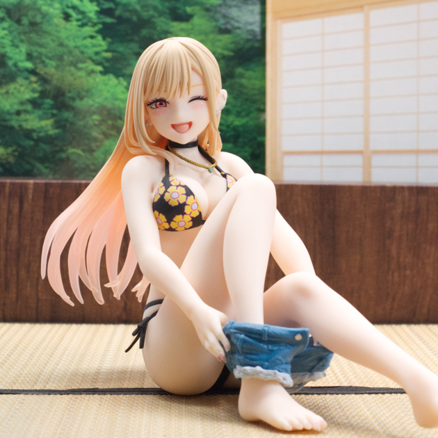 レビュー タイトー その着せ替え人形は恋をする Desktop Cute フィギュア 喜多川海夢 採寸水着ver.