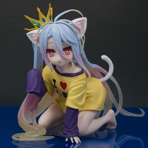 レビュー タイトー Desktop Cute ノーゲーム・ノーライフ 白 猫耳T