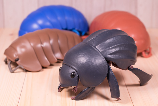 レビュー バンダイガシャポン だんごむし04「まんまるこがね