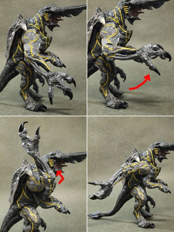 レビュー NECA 7インチ パシフィック・リム「ナイフヘッド（カイジュウ