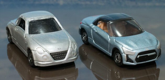 レビュー トミカ No.52 ダイハツ コペン /No.15 コペン : ふぃぎゅる！