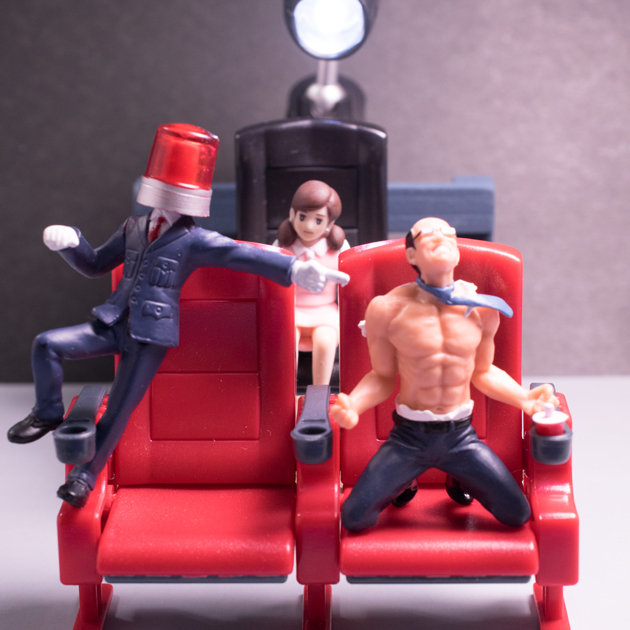 ちょこっとレビュー バンダイガシャポン「机の上のNOMORE映画