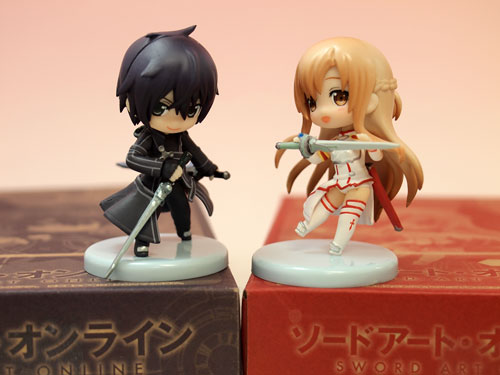 レビュー 電撃付録 にいてんご Saoキリト アスナ Kob装備ver ふぃぎゅる