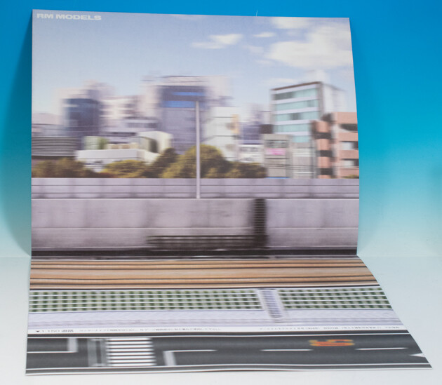 レビュー 雑誌「RMモデルズ」304号付録「映える撮影用背景紙2 