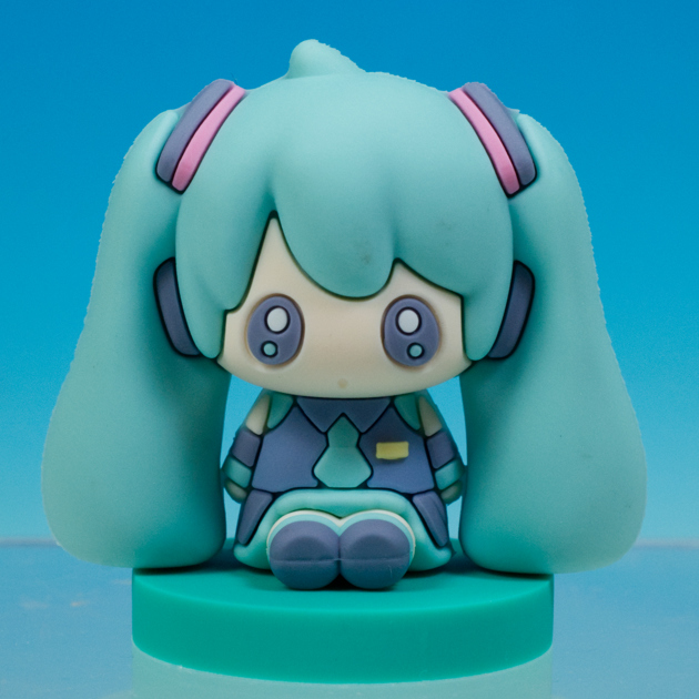 レビュー 100均 初音ミク トレーディングラバーフィギュア 第2弾
