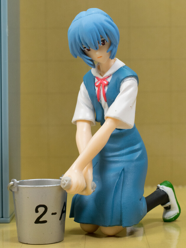 レビュー セガ 新世紀エヴァンゲリオン フィギュアセット 清掃