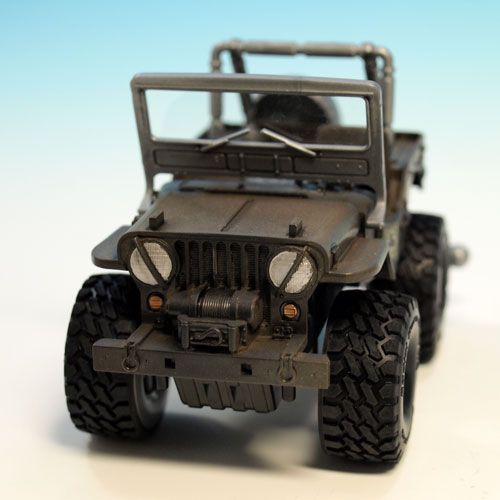 タミヤミニ四駆 ワイルドウイリスJr.にねんどろいどを乗せよう