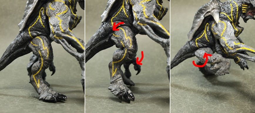 レビュー NECA 7インチ パシフィック・リム「ナイフヘッド（カイジュウ