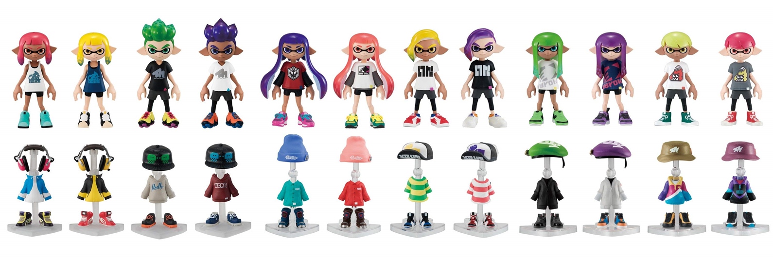 ちょこっとレビュー バンダイ食玩 スプラトゥーン2 きせかえギア