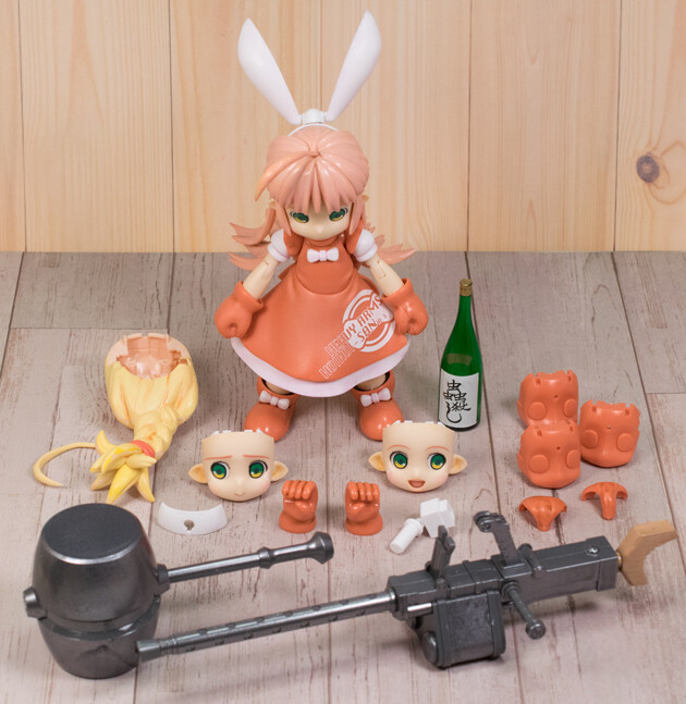 コトブキヤ一撃殺虫！！ホイホイさん～重戦闘ナイトメアver 着せ