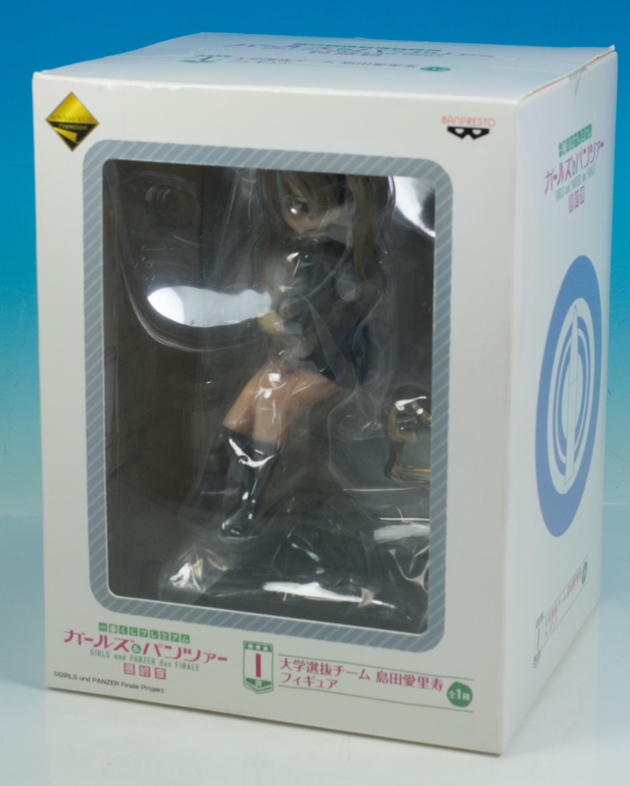 一番くじプレミアム ガールズ＆パンツァー 最終章 I賞 大学選抜チーム 島田愛里寿 フィギュア レビュー 一番くじプレミアム ガールズ＆パンツァー 最終章 I賞