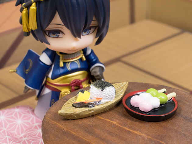 レビュー キャンドウのミニチュア座布団とおにぎり ふぃぎゅる