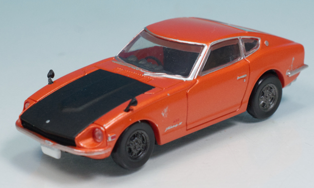 【現金特価】 NISSAN 京商 ☆1/43 FAIRLADY 茶 No.19 味気 Z432 レーシングカー