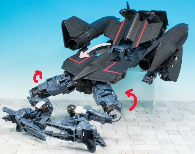 簡易レビュー トランスフォーマーリベンジ RA-13 ジェット