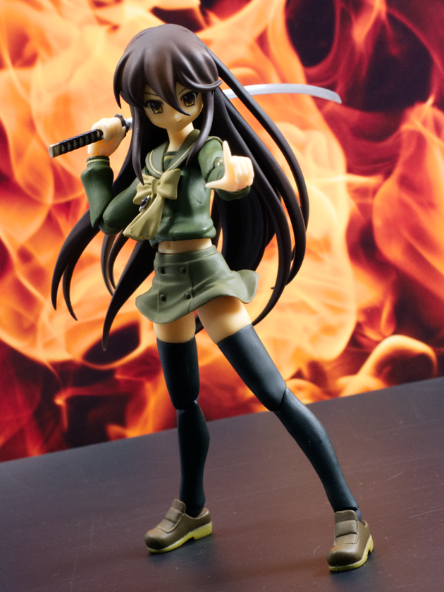 figma 灼眼のシャナ 黒髪ver. 全高約130mm 可動フィギュア figma シャナ 黒髪ver.