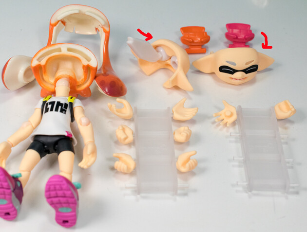 レビュー figma Splatoon ガール DXエディション 前編 : ふぃぎゅる！