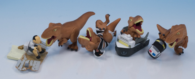 レビュー タカラトミーアーツ カプセルトイ ジュラシック・パーク T.REXいっぱいコレクション