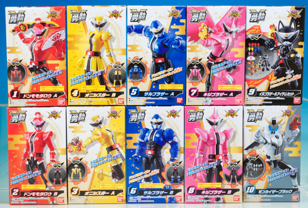 新品未開封 勇動 暴太郎戦隊ドンブラザーズ セット　フィギュア　食玩 暴太郎戦隊ドンブラザーズ 勇動｜発売日：2022年5月30日