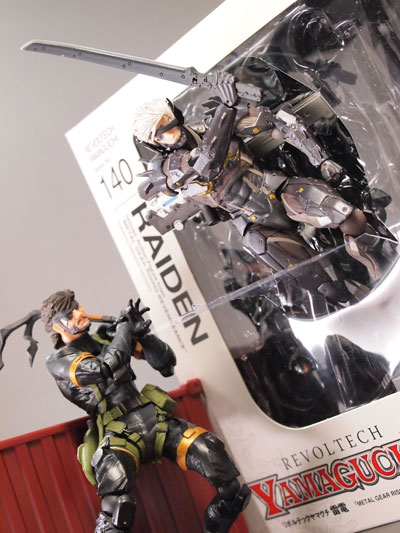 レビュー 海洋堂リボルテックヤマグチ 雷電(メタルギア レビュー 海洋堂リボルテックヤマグチ 雷電(メタルギア