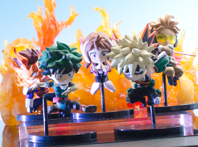 レビュー バンダイ食玩 僕のヒーローアカデミア ADVERGE MOTION 後編