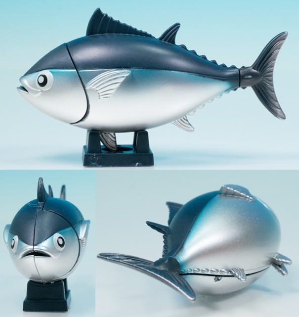 レビュー カプセルトイ ガシャポン マグロ解体パズル / ざ・鮮魚 