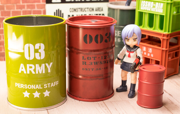 レビュー 100均セリア ミニチュアドラム缶など : ふぃぎゅる！ 