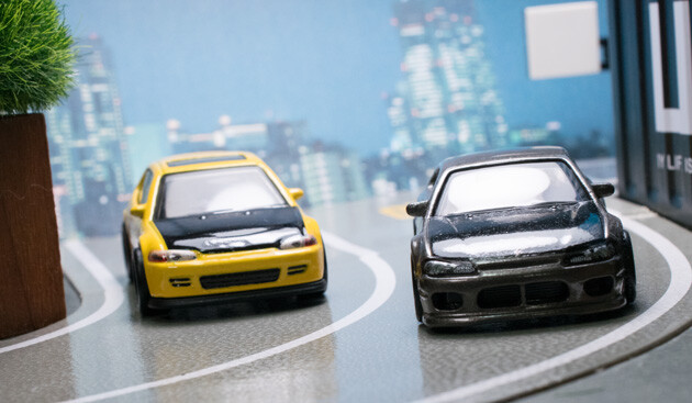 1/64 Revell ワイルドスピード ⑧ シビック レベル☆ワイルドスピード ホンダ シビック 緑☆1/64 - メルカリ