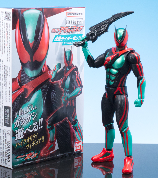 レビュー 仮面ライダーアクションフィギュア 仮面ライダーゼッツ フィジカムインパクト