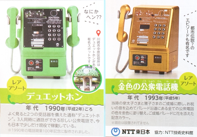 【予約】 ハピラフストアNTT東日本 公衆電話ガチャコレクション ノーマル4種セット レアは含みません mundocricut.cl